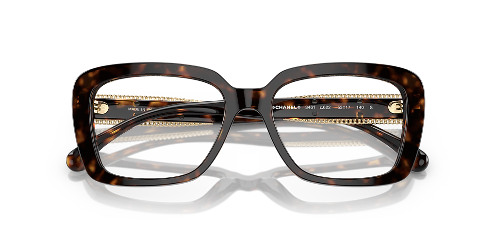 Chanel Square Eyeglasses CH3461 XS (51 - 17) with Transparent