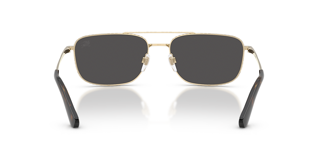 Burberry BE3170 XL (59 - 17) with Grey lenses and Gold frame