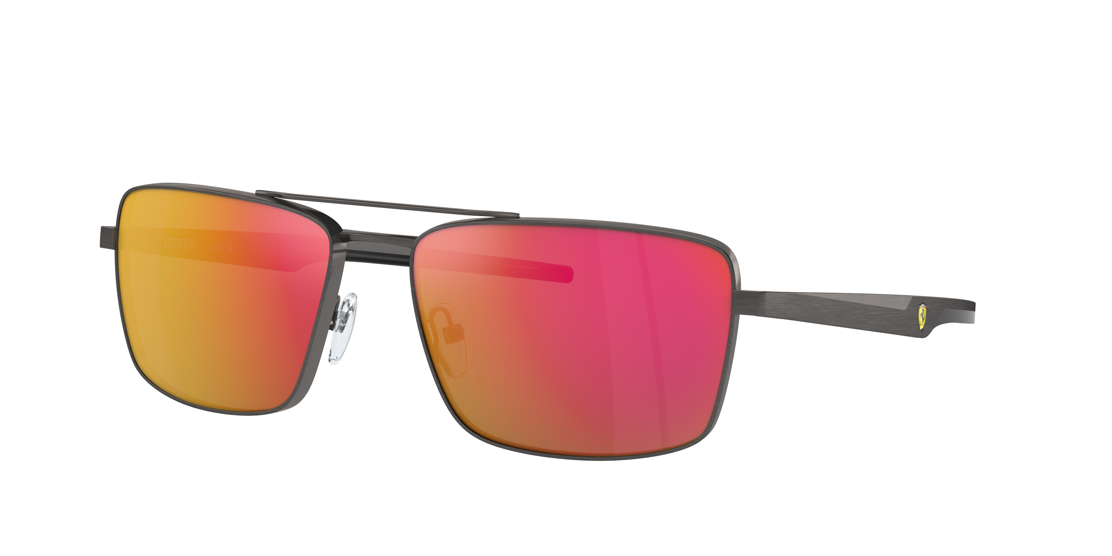Scuderia Ferrari Man Sunglass FZ5001 -  Frame color: Dark Gunmetal, Lens color: Mirror Red