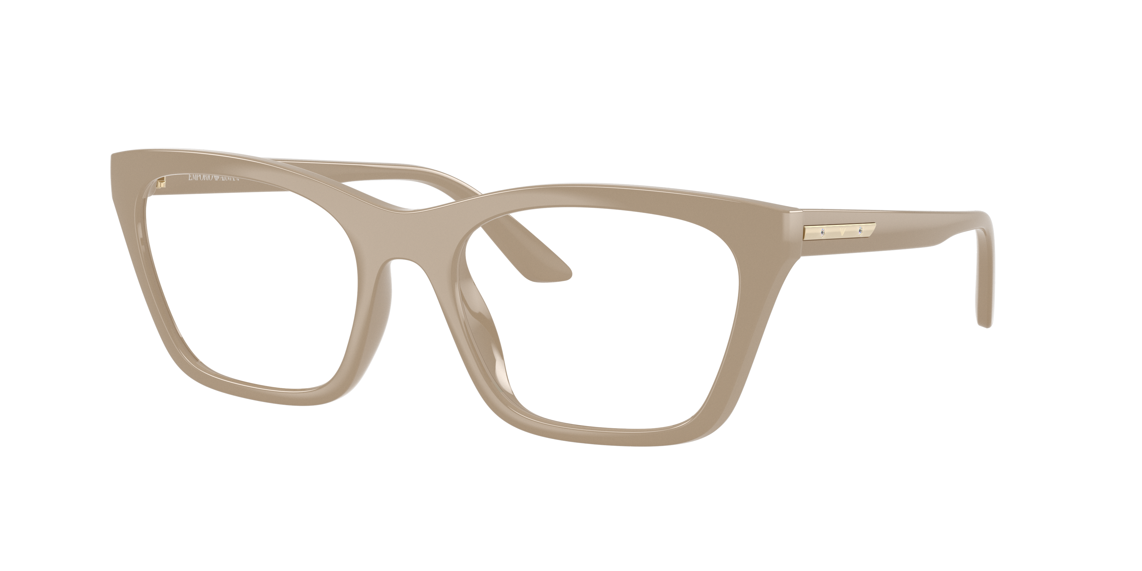 Emporio Armani Woman Sunglass EA4274BU -  Frame color: Shiny Tundra, Lens color: Clear