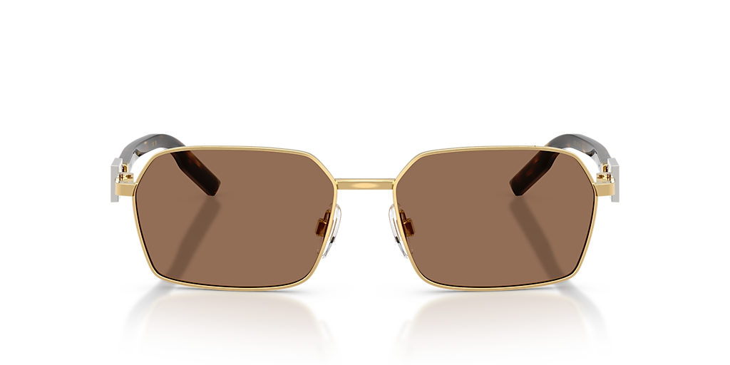 Dolce&Gabbana DG2316 L (56 - 16) with Brown lenses and Gold frame