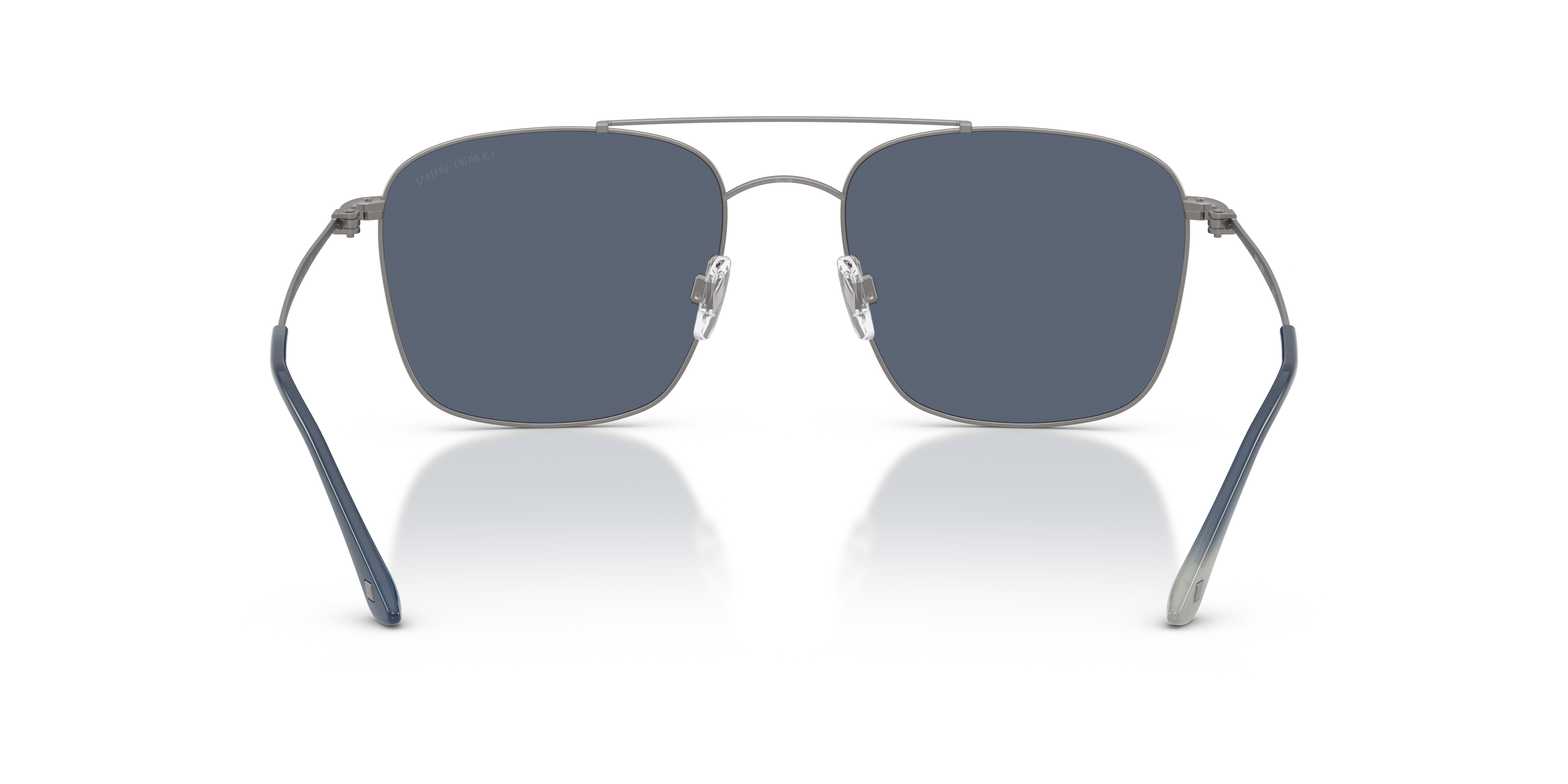 Giorgio Armani AR6080 L (55 - 19) met Grijs Brillenglazen en Zilver Montuur  | Sunglass Hut®