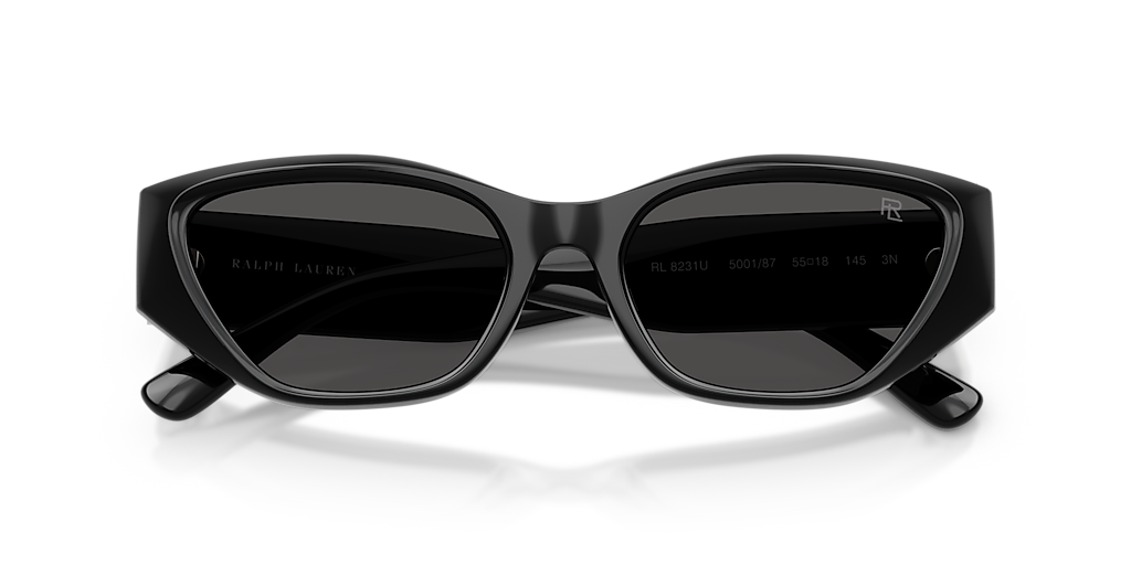 Ralph Lauren RL8231U M (55 - 18) with Grey lenses and Black frame