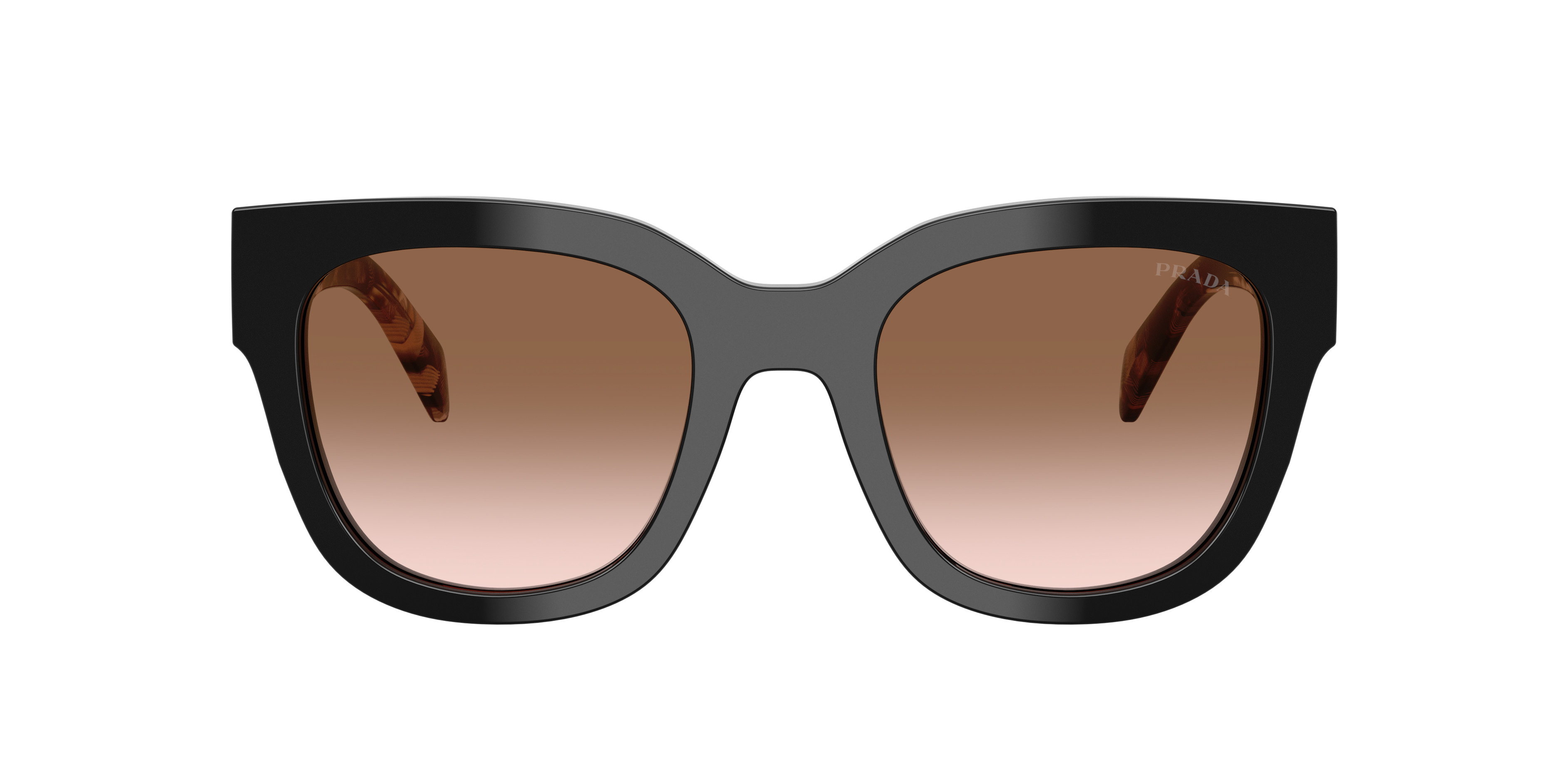 Prada Woman Sunglass Pr C04sf In Brown