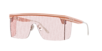 DIOR DiorClubm1U XXS (58 - 20) with Violet lenses and Pink