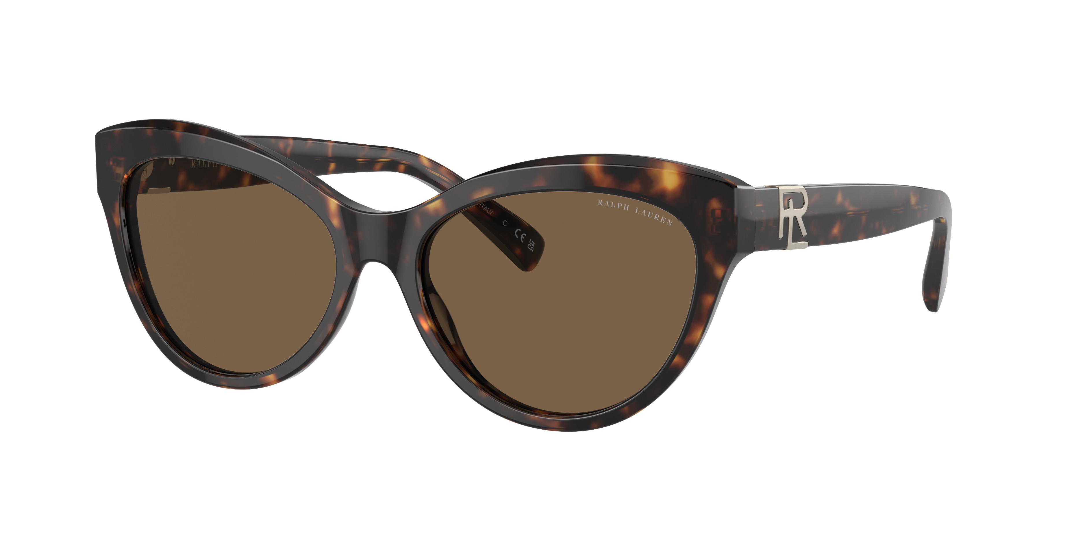 Ralph Lauren Woman Sunglass The Betty -  Frame color: Havana, Lens color: Brown