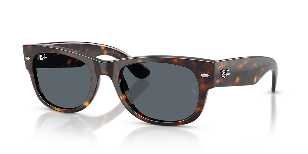 Ray-Ban Mega Wayfarer II XL (55 - 21) with Blue lenses and
