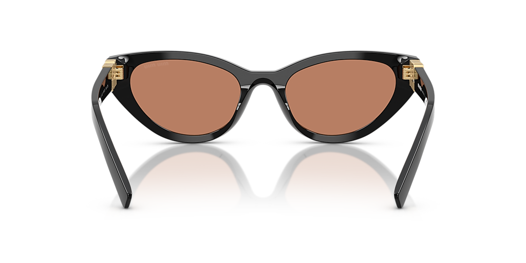 Miu Miu MU A04S L (54 - 20) with Brown lenses and Black frame