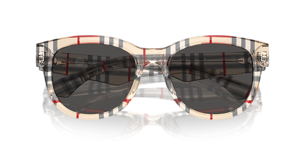 【送料込み】Burberry★80845301 Burberry BE4432U L (54 - 19) with Grey lenses and Brown