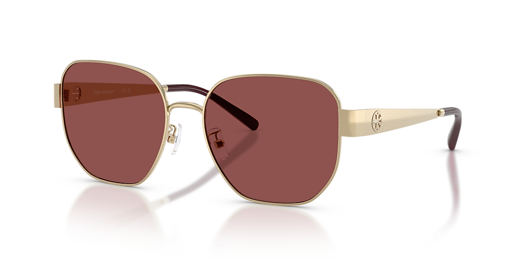 Tory Burch TY6117 L (56 - 17) with Violet lenses and Gold frame