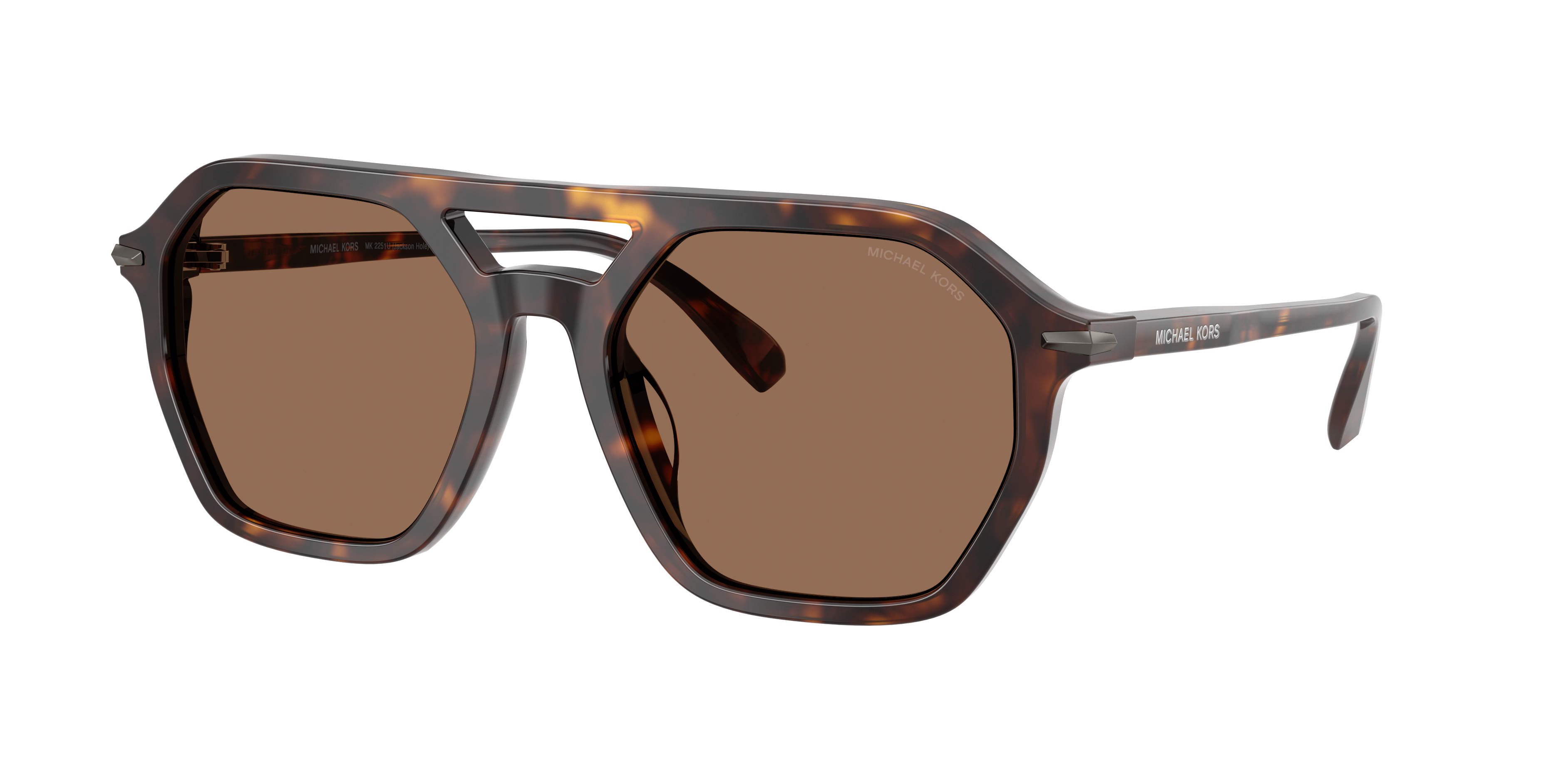 Michael Kors MK2251U Jackson Hole L (57 - 19) with Brown lenses