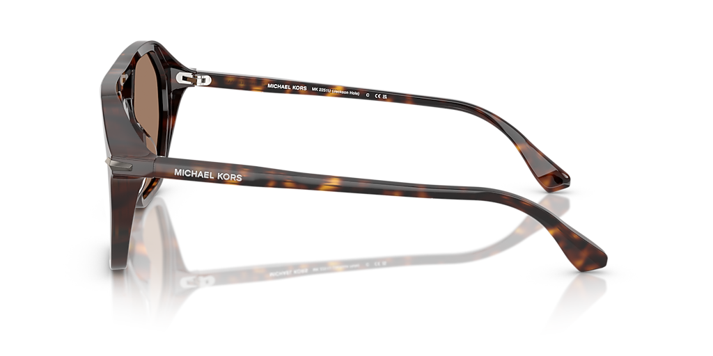 Michael Kors MK2251U Jackson Hole L (57 - 19) with Brown lenses