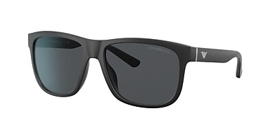 Emporio Armani EA4182U 57 Dark Grey & Matte Black Sunglasses 