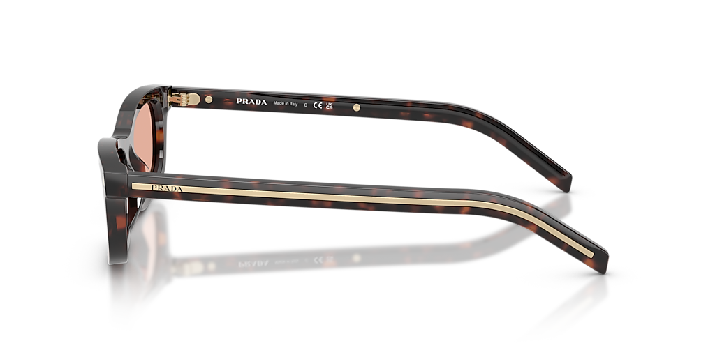 Prada PR D05S S (52 - 18) with Pink lenses and Tortoise frame