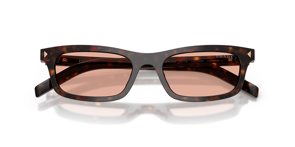 Prada PR D05S S (52 - 18) with Pink lenses and Tortoise  display picture 3