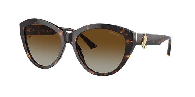 Jimmy Choo JC5007 55 Gradient Grey & Black Sunglasses | Sunglass 