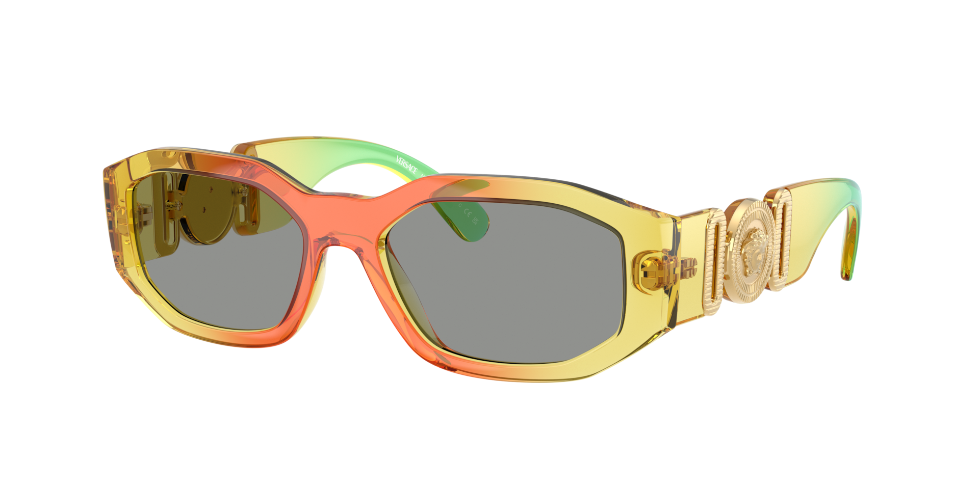 Versace VE4361 Yellow Flu Sunglasses Versace White Sunglasses 4361 401/87 | As Seen On Rihanna  main image 4