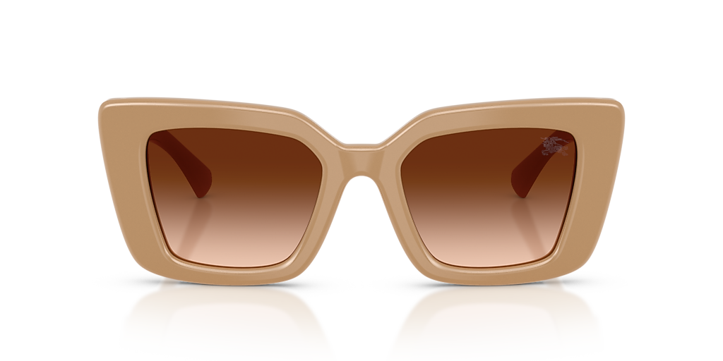 Burberry BE4476 S (51 - 20) with Brown lenses and Beige frame