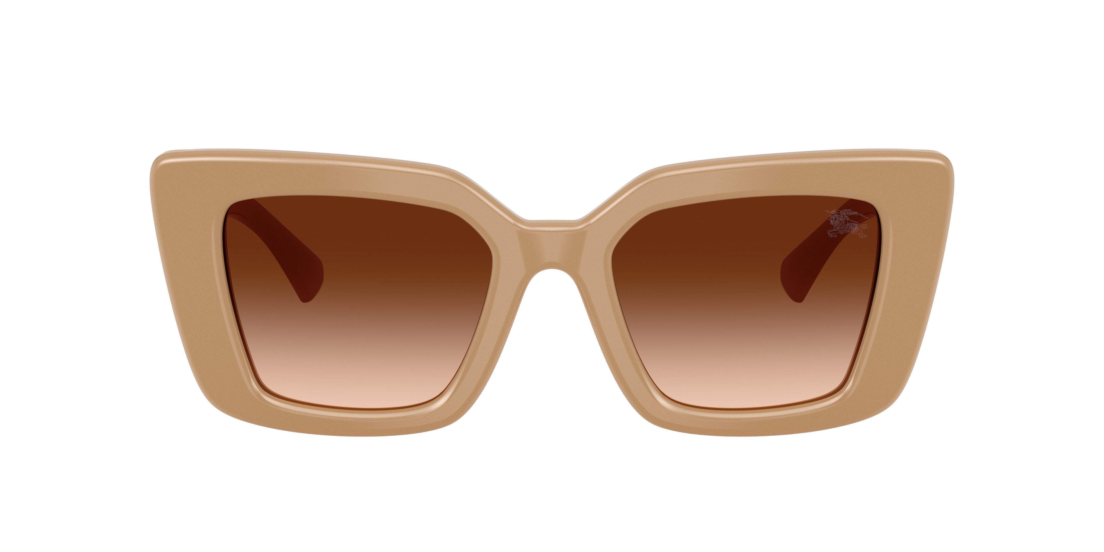 Burberry Oversized Cat Eye Sunglasses In Brown