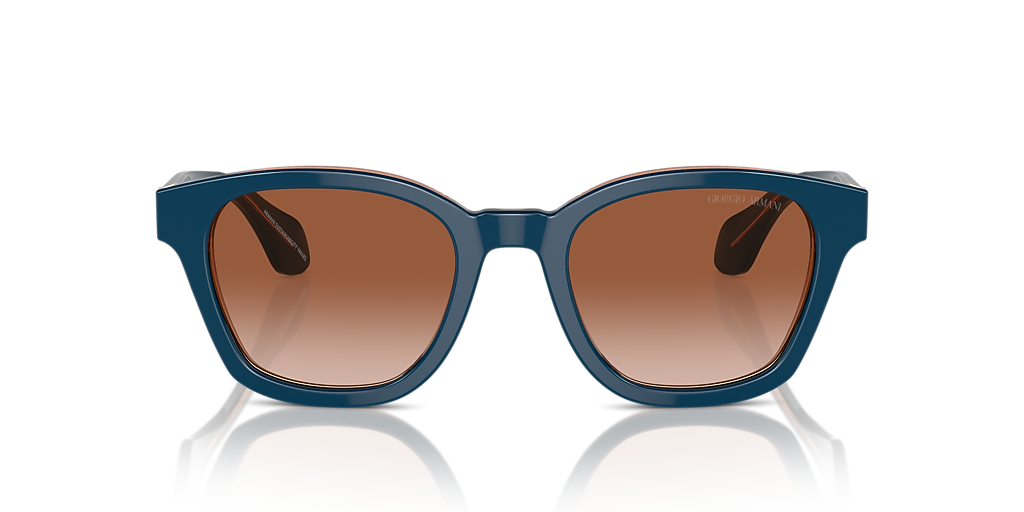 Giorgio Armani AR8207 M (50 - 21) with Brown lenses and Blue  display picture 2