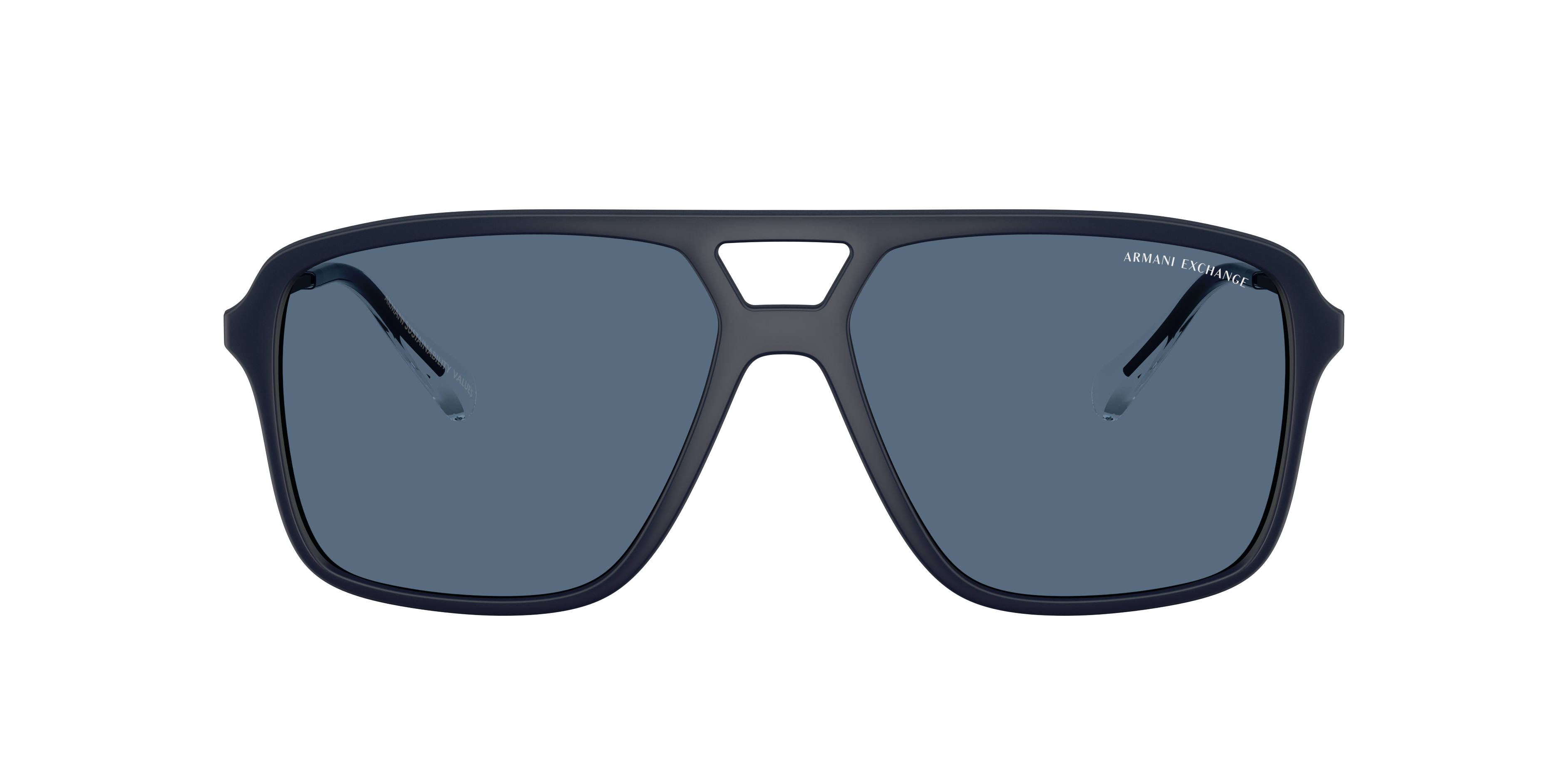 Armani Exchange Man Sunglasses Ax4150su In Dark Blue