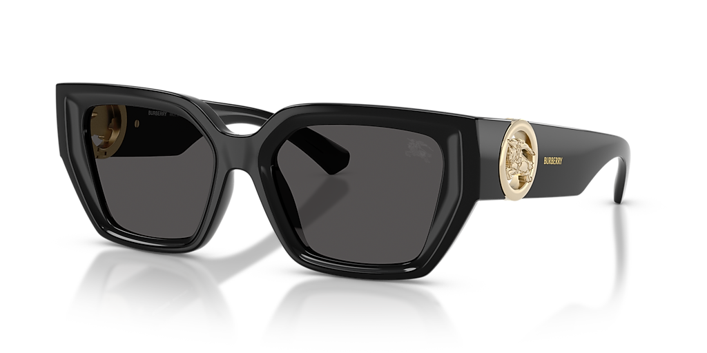 Burberry BE4472U XXL (53 - 18) with Grey lenses and Black frame