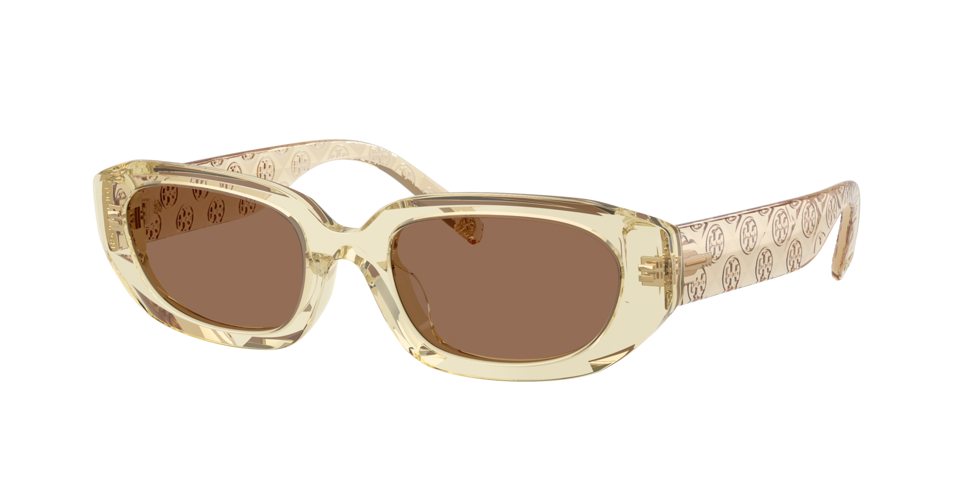 Tory Burch Woman Sunglass TY7219U -  Frame color: Yellow, Lens color: Brown