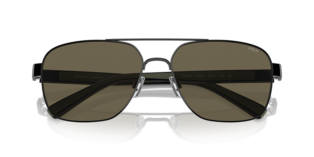 Polo Ralph Lauren PH3154 XXL (62 - 17) with Brown lenses and Black