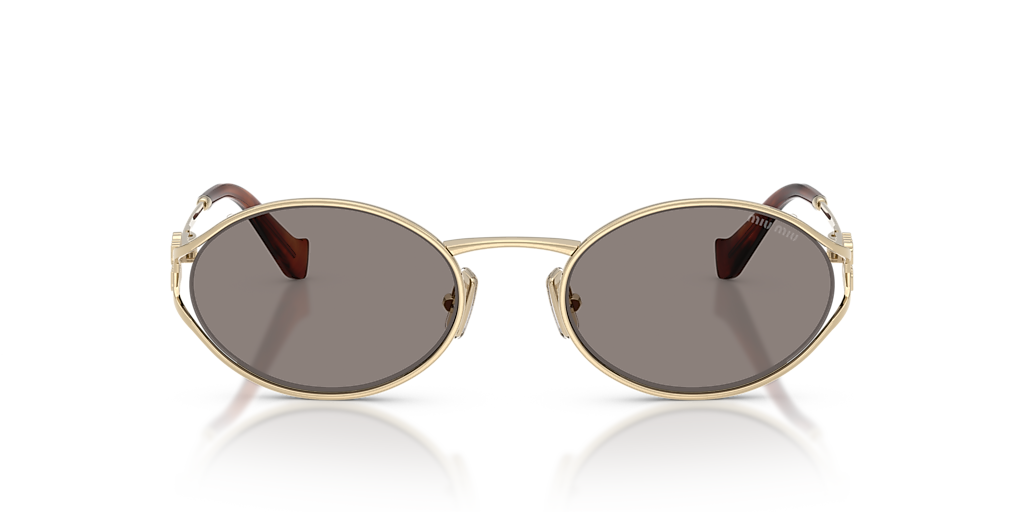 Miu Miu MU 52YS L (54 - 21) with Grey lenses and Gold frame