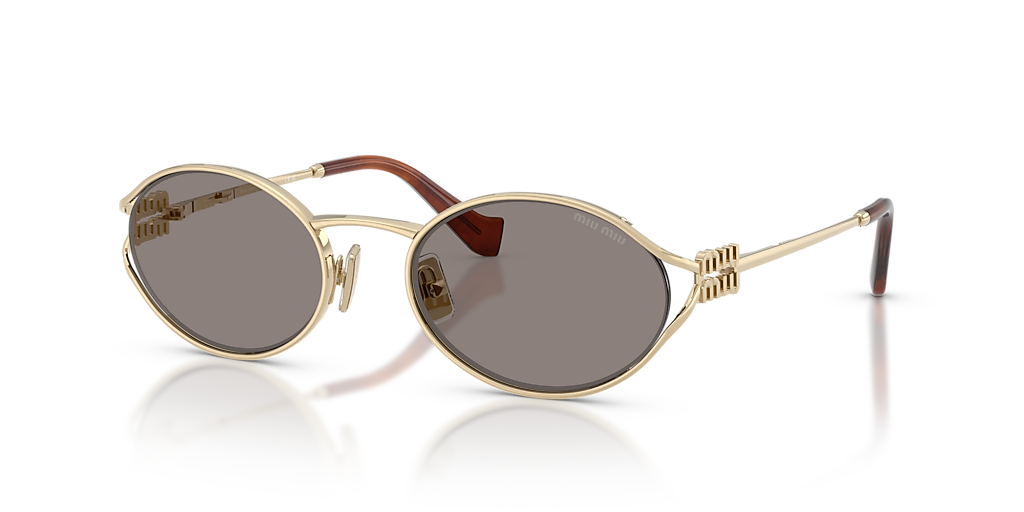 Miu Miu MU 52YS L (54 - 21) with Grey lenses and Gold frame