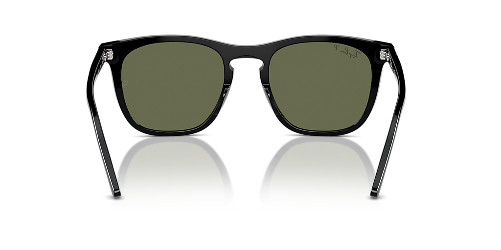 Ray-Ban ORB2210F ブラック/グリーン サングラス RB2210 Sunglasses in Black and Green - RB2210F | Ray-Ban®