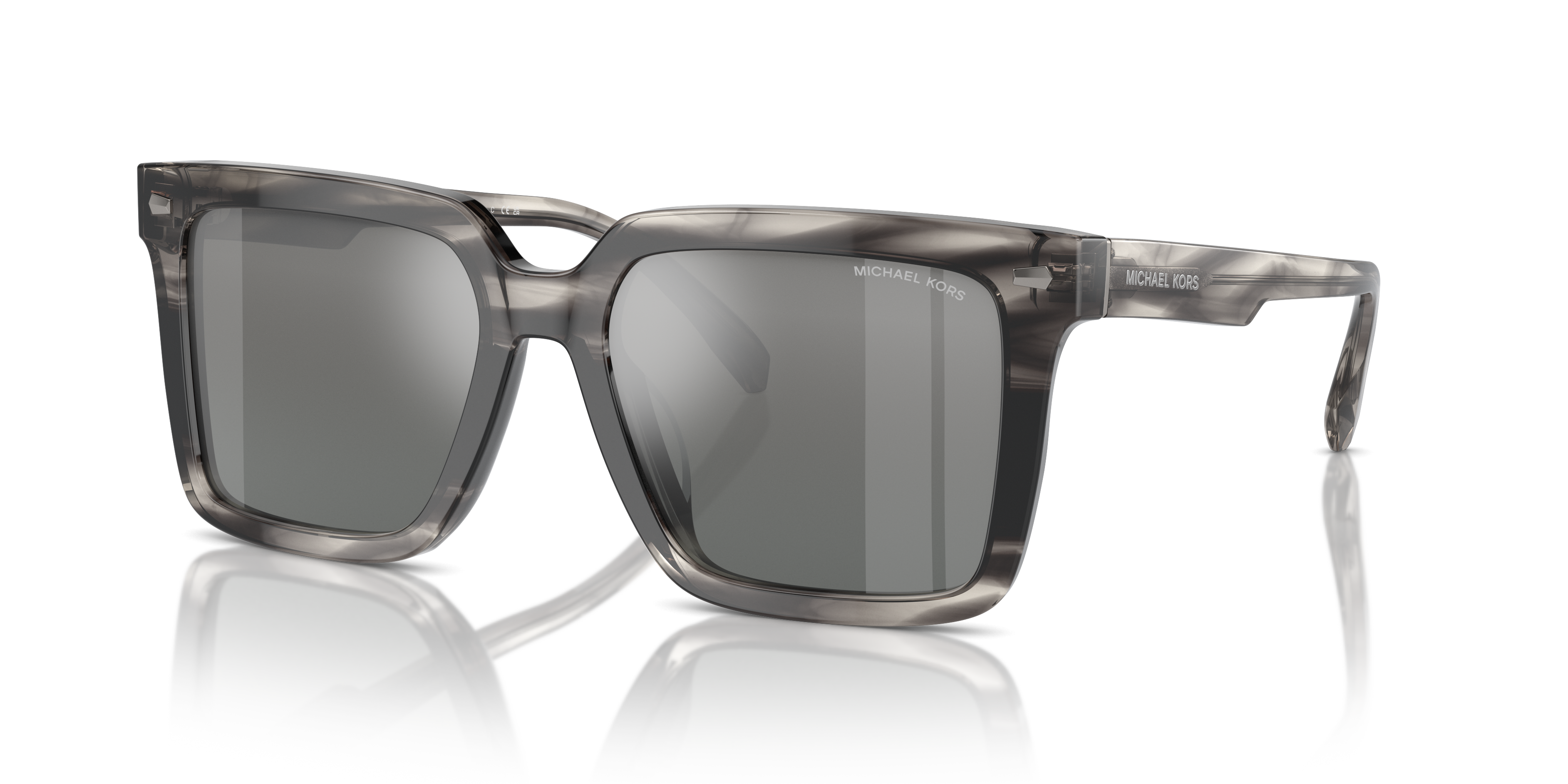 Michael Kors Abruzzo L (55 - 18) with Grey lenses and Black frame