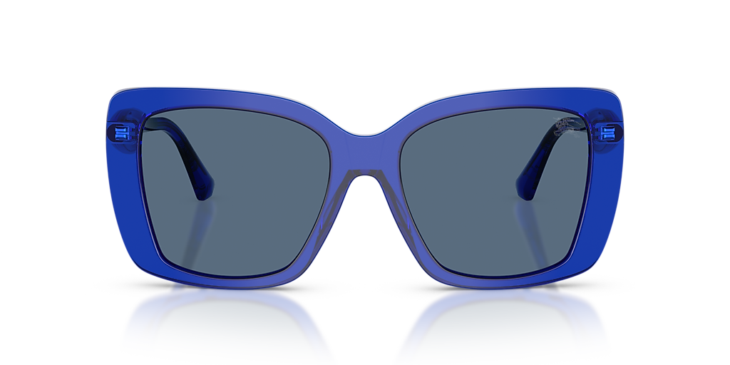 Burberry BE4456 M (54 - 18) with Blue lenses and Blue frame  display picture 2