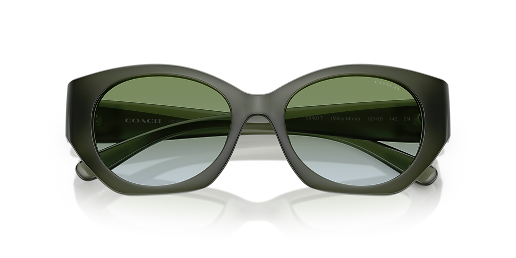 Coach HC8407U CW194 M (52 - 18) with Green lenses and Green  display picture 3