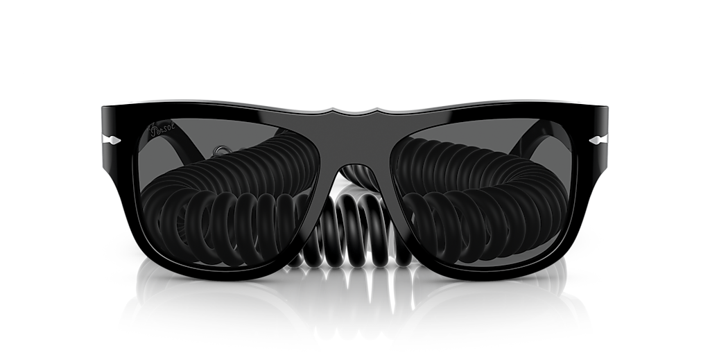 PERSOL PO3294S - Pinnacle Black - Men Luxury Sunglasses, Dark Grey Lens