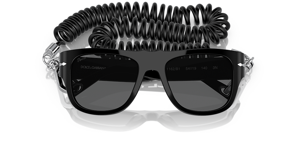 PERSOL PO3294S - Pinnacle Black - Men Luxury Sunglasses, Dark Grey Lens
