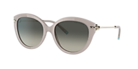 Tiffany & Co TF4187 Oversized Sunglasses Hardware Metal Luxury Designer #25 Tiffany & Co. TF4187 XL (55 - 18) with Grey lenses and Grey  main image 3