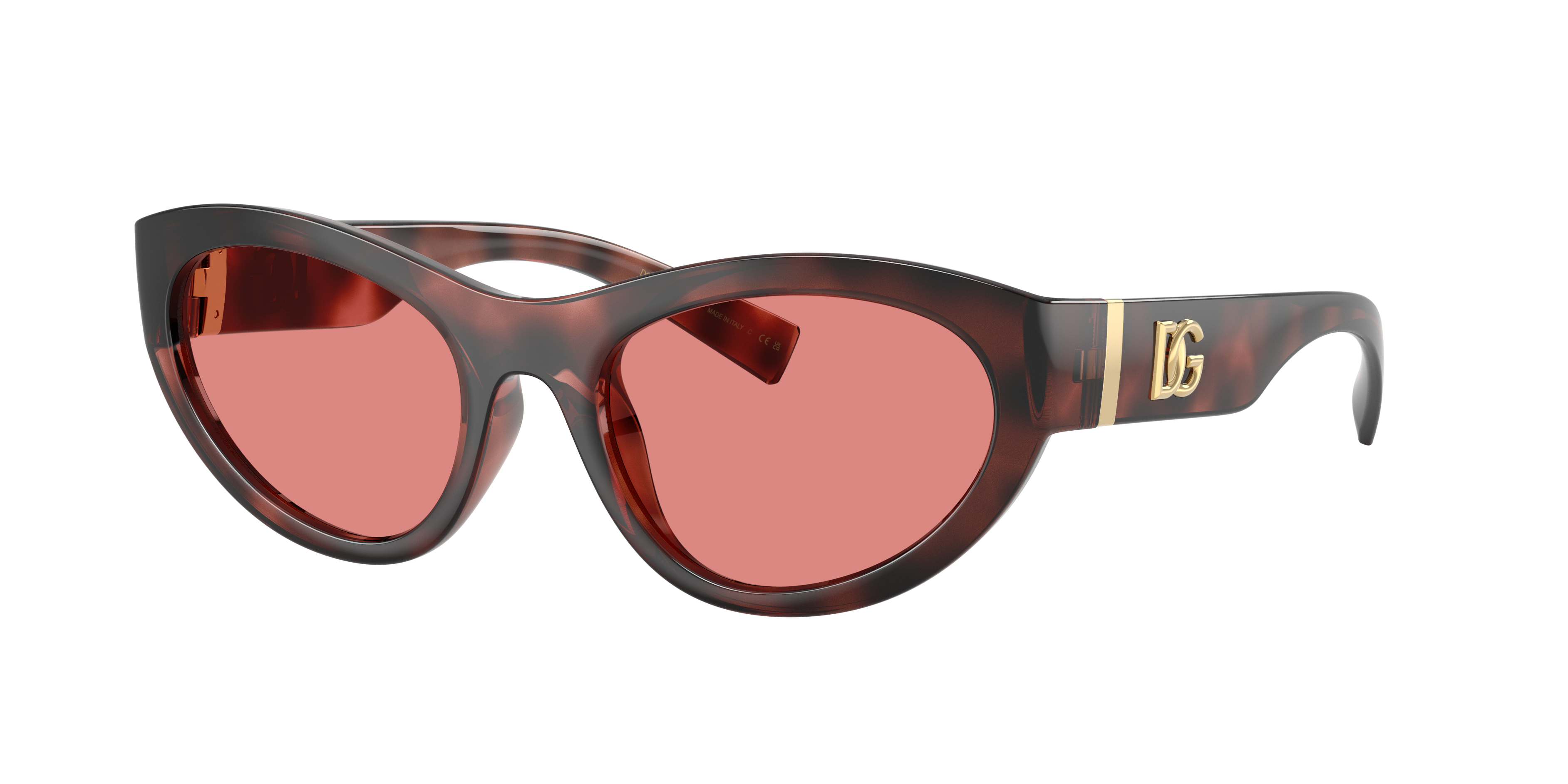 Dolce&Gabbana Woman Sunglass DG6207 -  Frame color: Pink Havana, Lens color: Pink