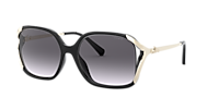 Coach HC8280U L1116 XL (57 - 17) with Grey lenses and Black