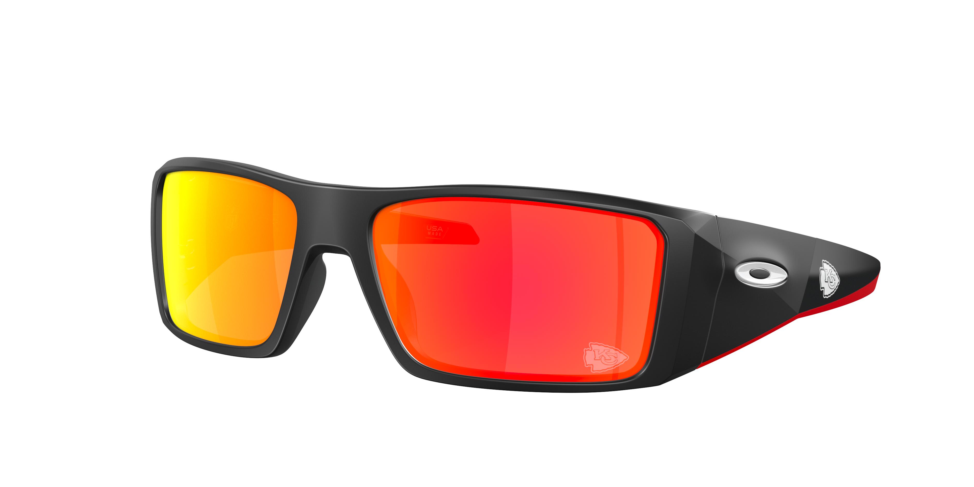 Oakley OO9231 Kansas City Chiefs Heliostat S (61 - 16) with Orange