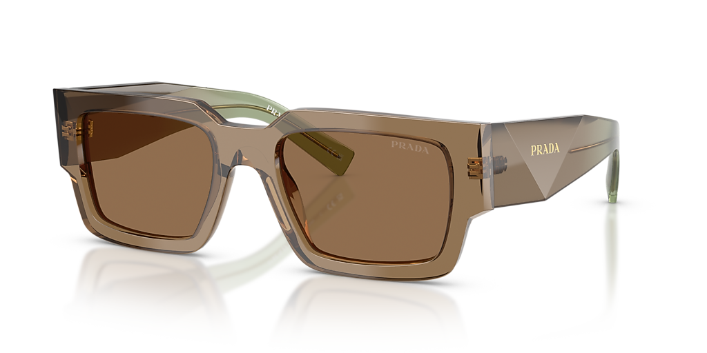 Prada PR B17SF L (55 - 18) with Brown lenses and Brown frame