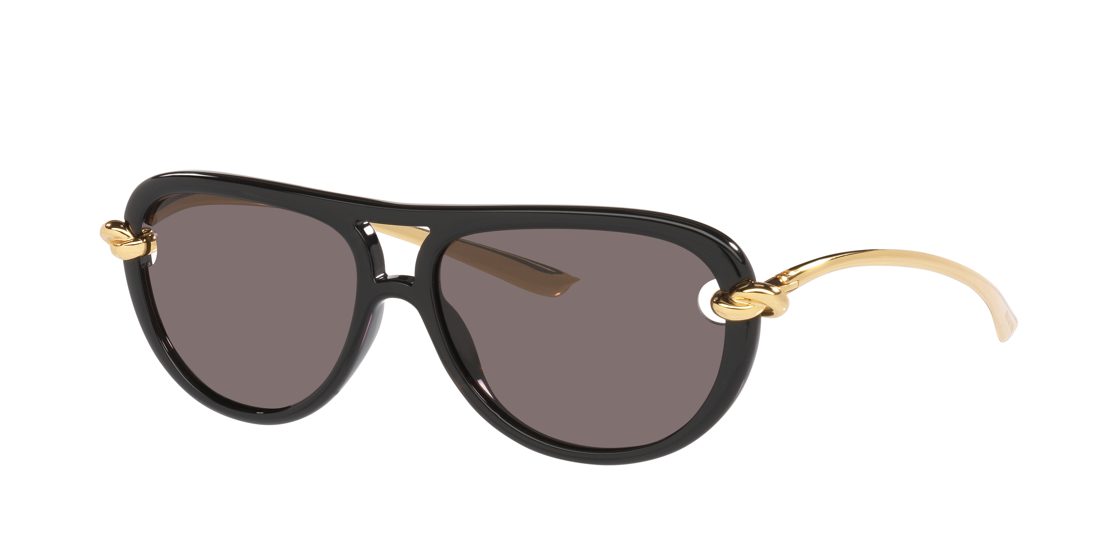 Bottega Veneta Woman Sunglass BV1418S -  Frame color: Black, Lens color: Grey