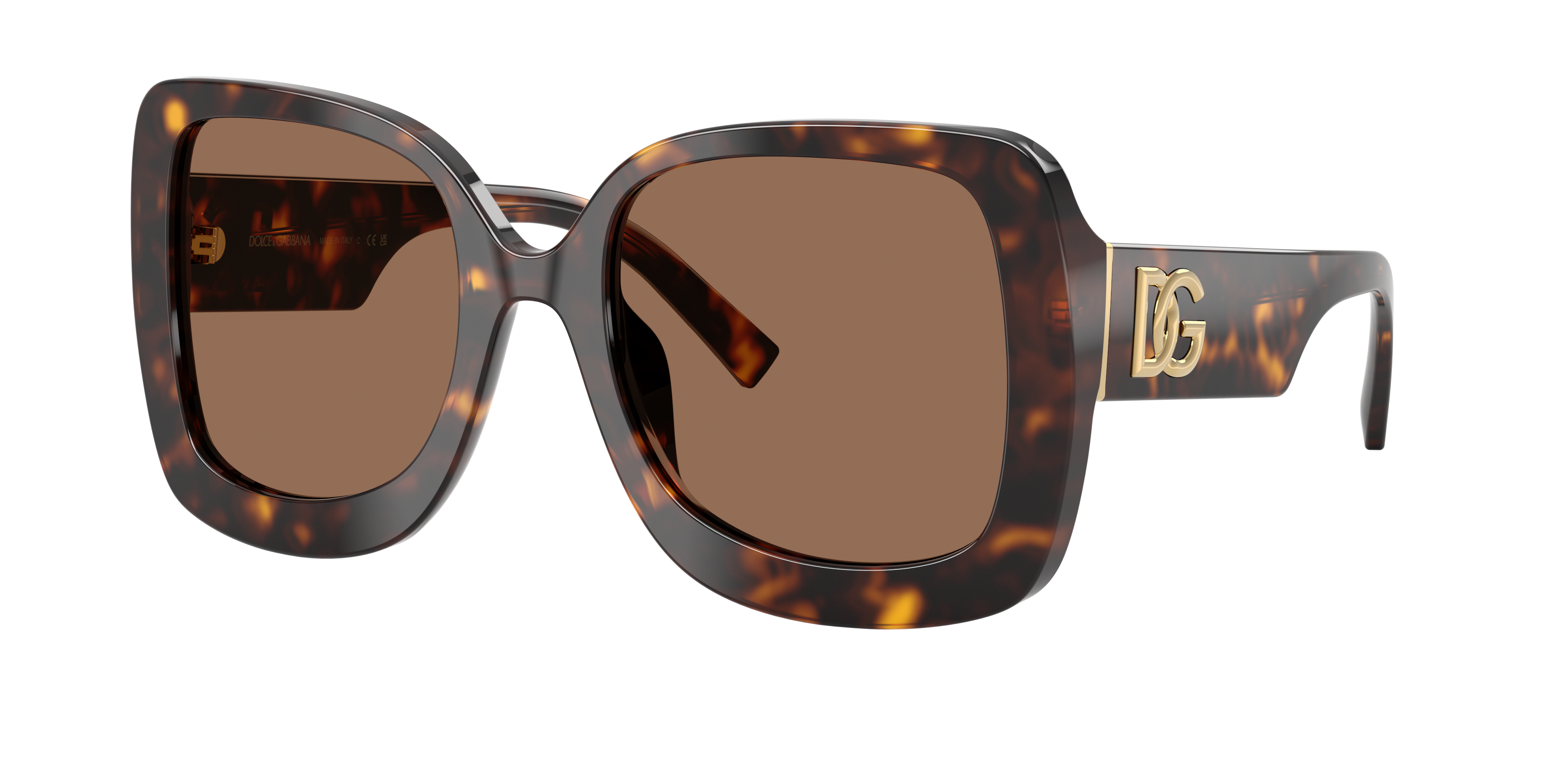 Dolce&Gabbana DG4513 L (55 - 21) with Brown lenses and Tortoise