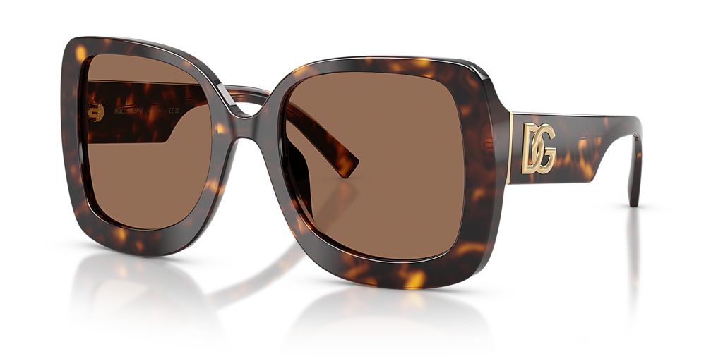 Dolce&Gabbana DG4513 L (55 - 21) with Brown lenses and Tortoise