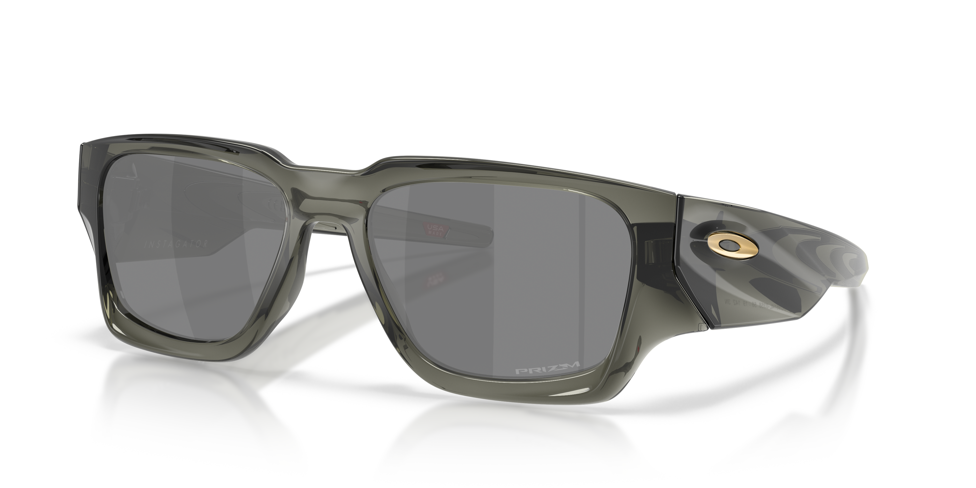 オルガ Oakley OO9514L Instagator XL (58 - 18) com Lentes Preto e Armação