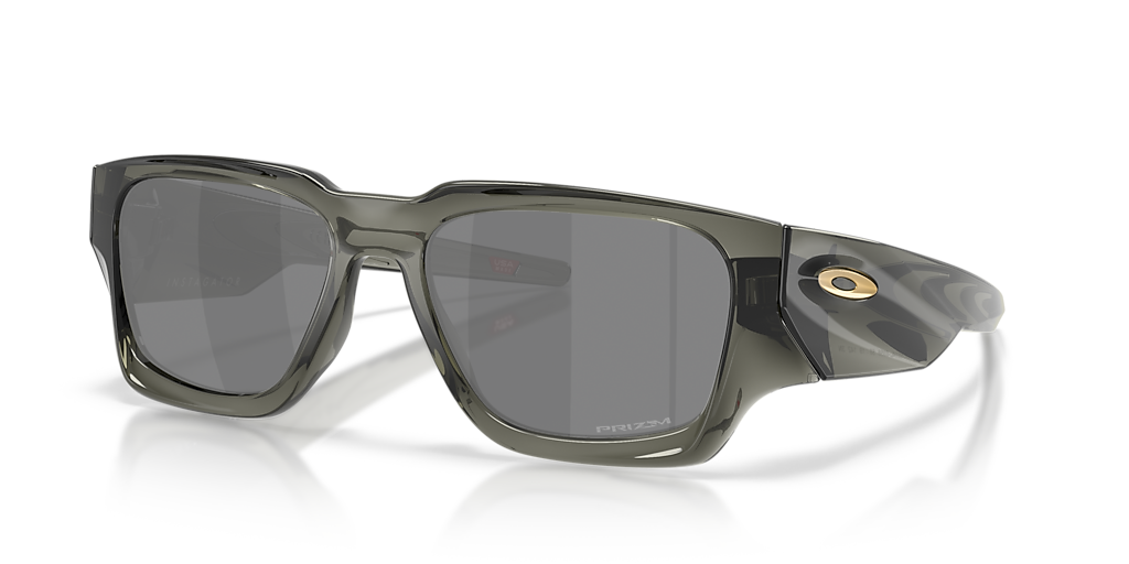 O*右様 Too Real Oakley OO9514L Instagator XL (58 - 18) com Lentes Preto e Armação