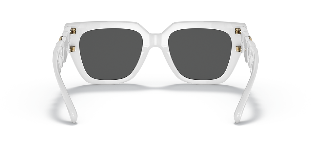 VERSACE スクエアフレムサンクラス 0VE4409 10873 Versace VE4409 S (53 - 19) with Grey lenses and White frame