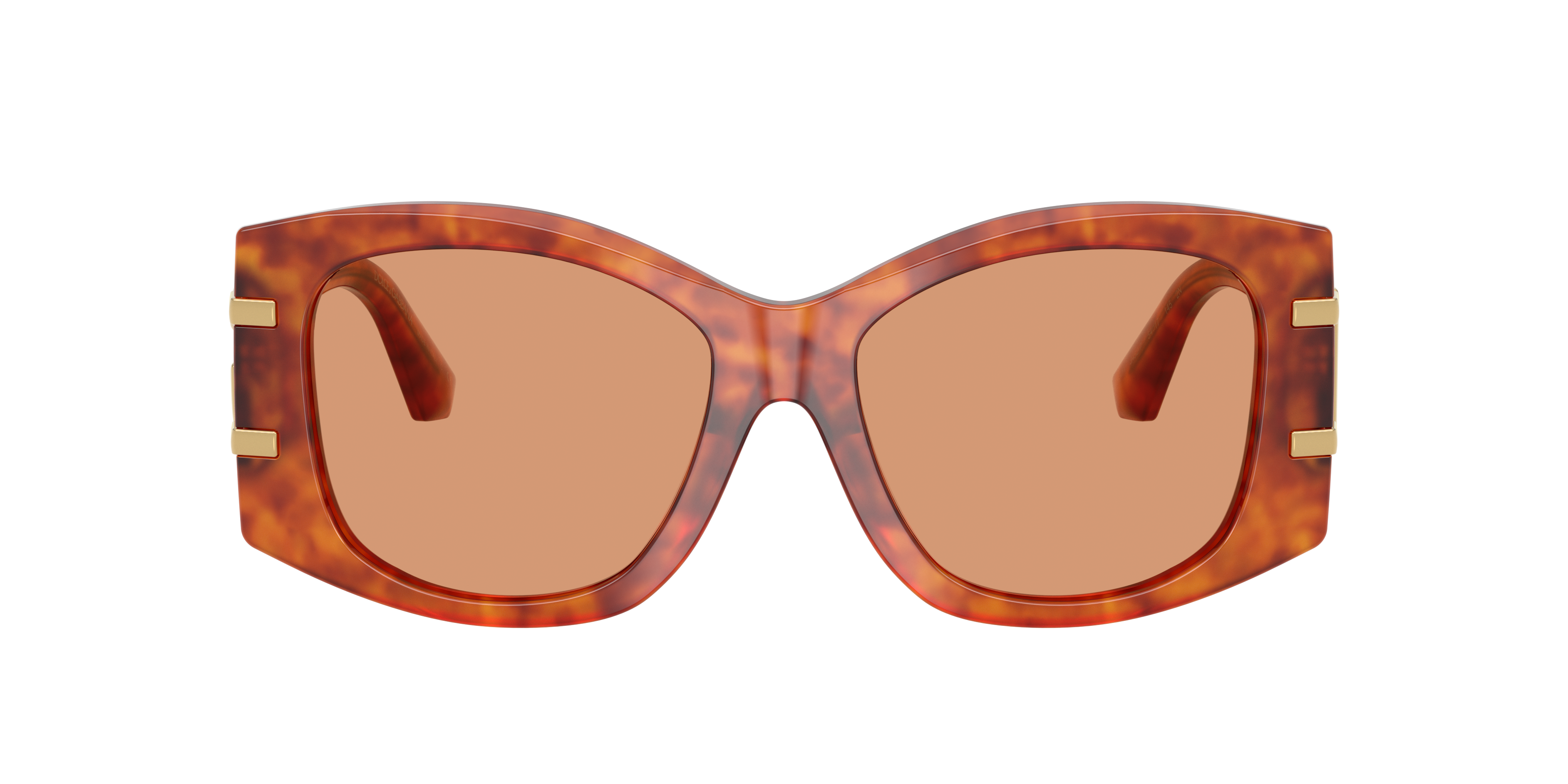 Dolce & Gabbana Womens Brown Dg4501 Butterfly-frame Acetate Sunglasses In Camel Havana