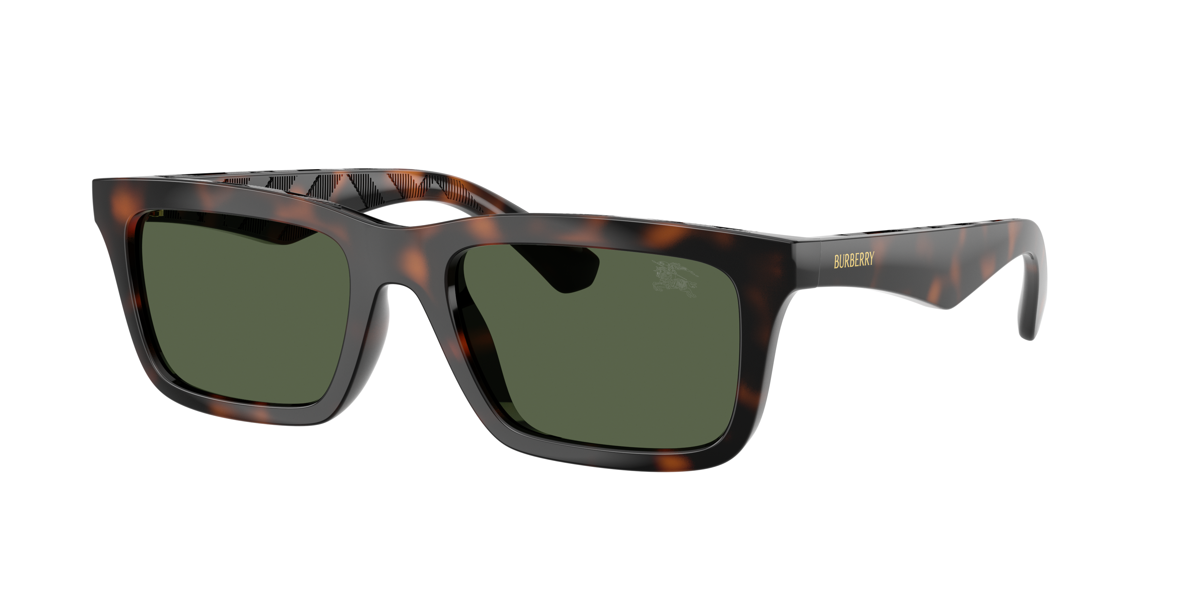 Burberry Square-frame Sunglasses In Green