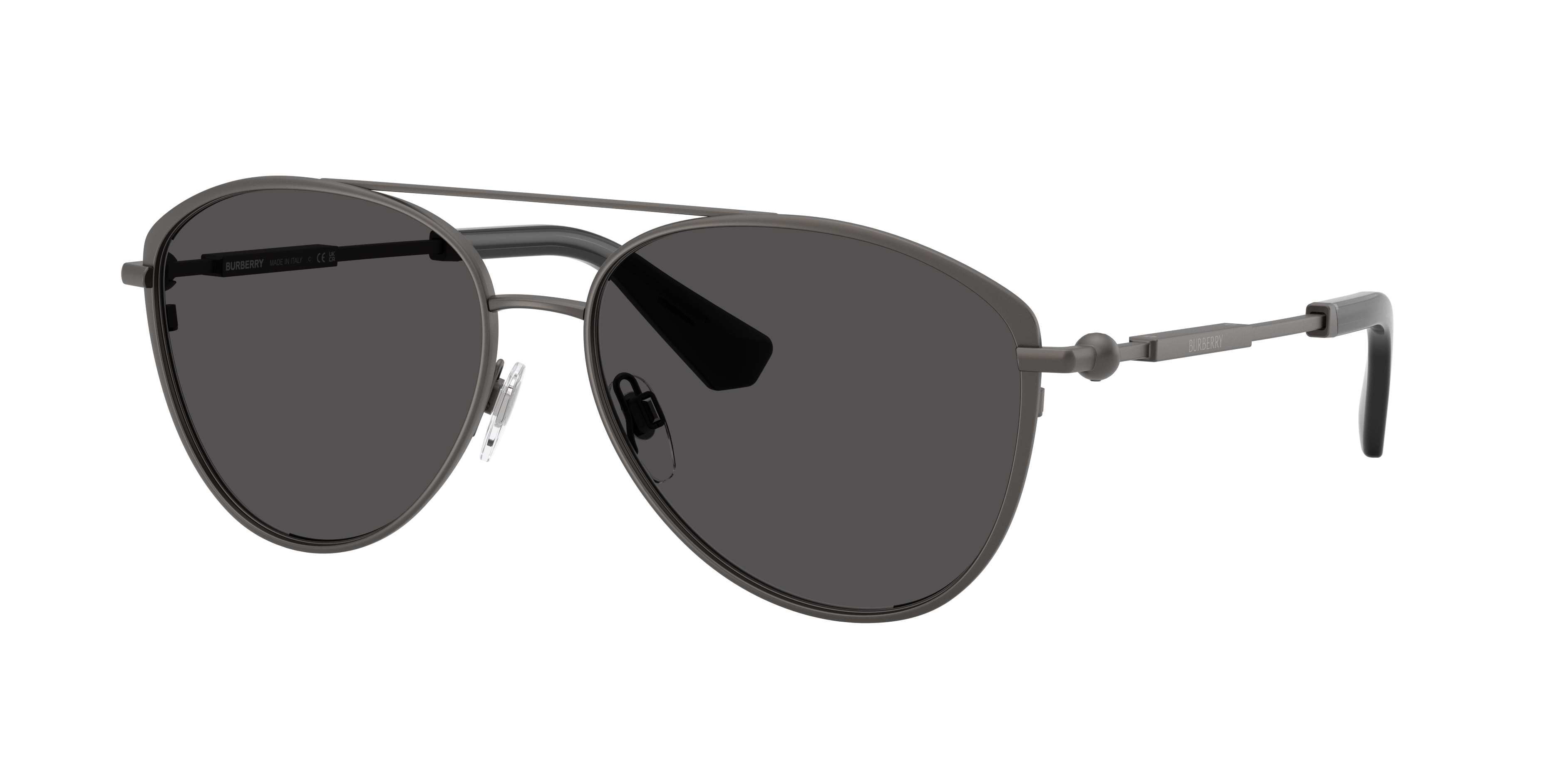 Burberry BE3157 XXL (59 - 16) with Grey lenses and Grey frame